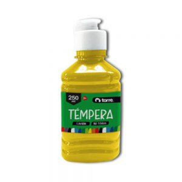 Tempera Amarillo 250 ml TORRE Amarillo 