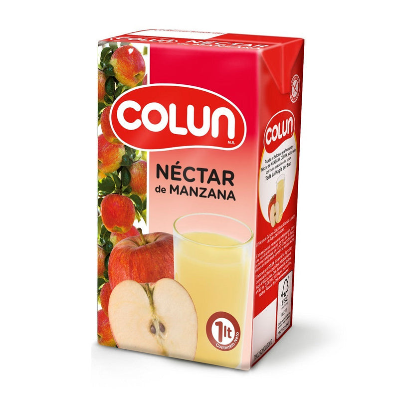 Jugo Nectar En Caja 1 Lt Manzana COLUN 