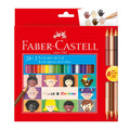 Lápices De Colores Caras & Cores 24 Colores + 6 Colores Especiales FABER CASTELL Colores Surtidos 