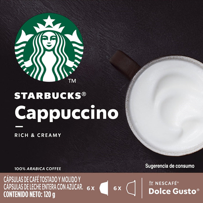 Capsula Starbucks Cappuccino 12 Un NESTLE 