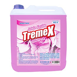 Jabon Liquido Con Glicerina Floral 5 Lt TREMEX 