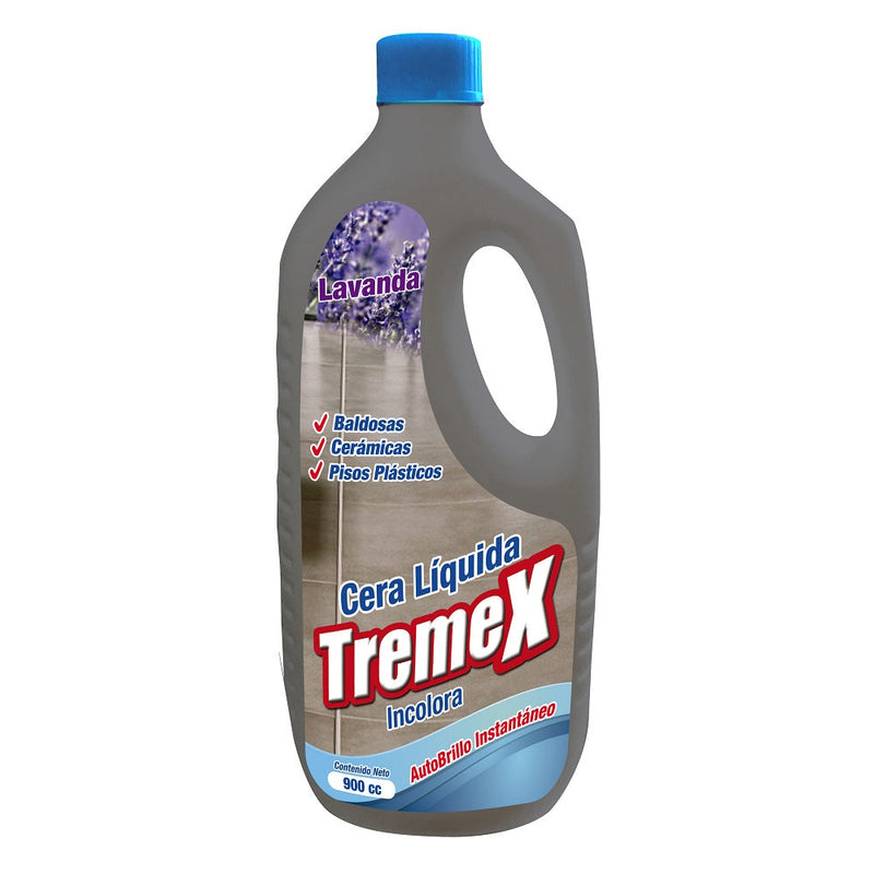 Cera Liquida Autobrillo Incolora 900 Cc TREMEX 
