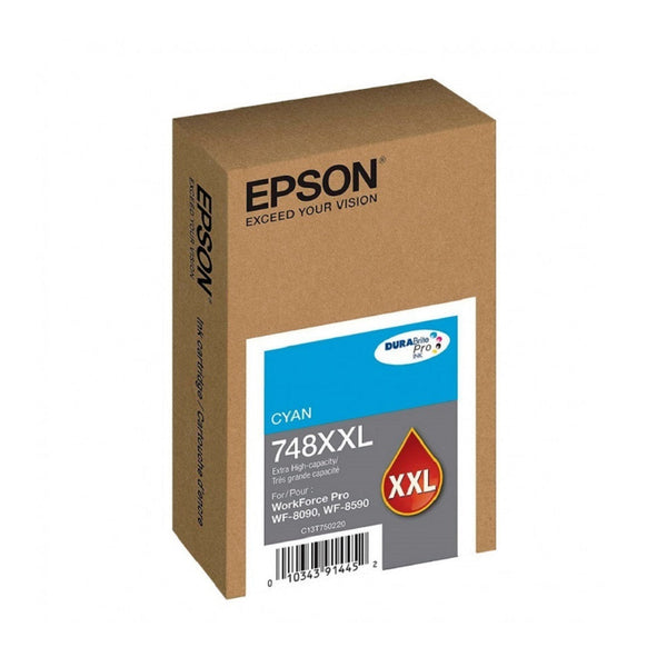 Tinta T748Xxl220-Al Cian 7K Páginas EPSON Cyan 