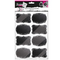 Etiqueta Decorativa Negro/Blanco 65 mm X 45 2 Hojas 16 un LAVORO Negro / Blanco 