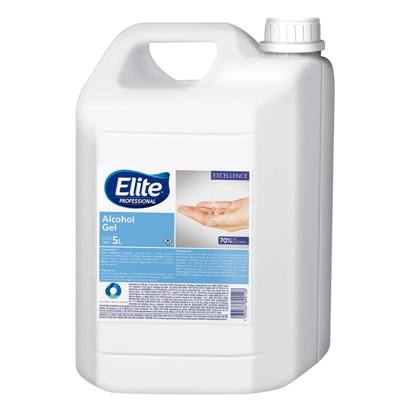 Alcohol Gel 5 Lt ELITE PROFESSIONAL 