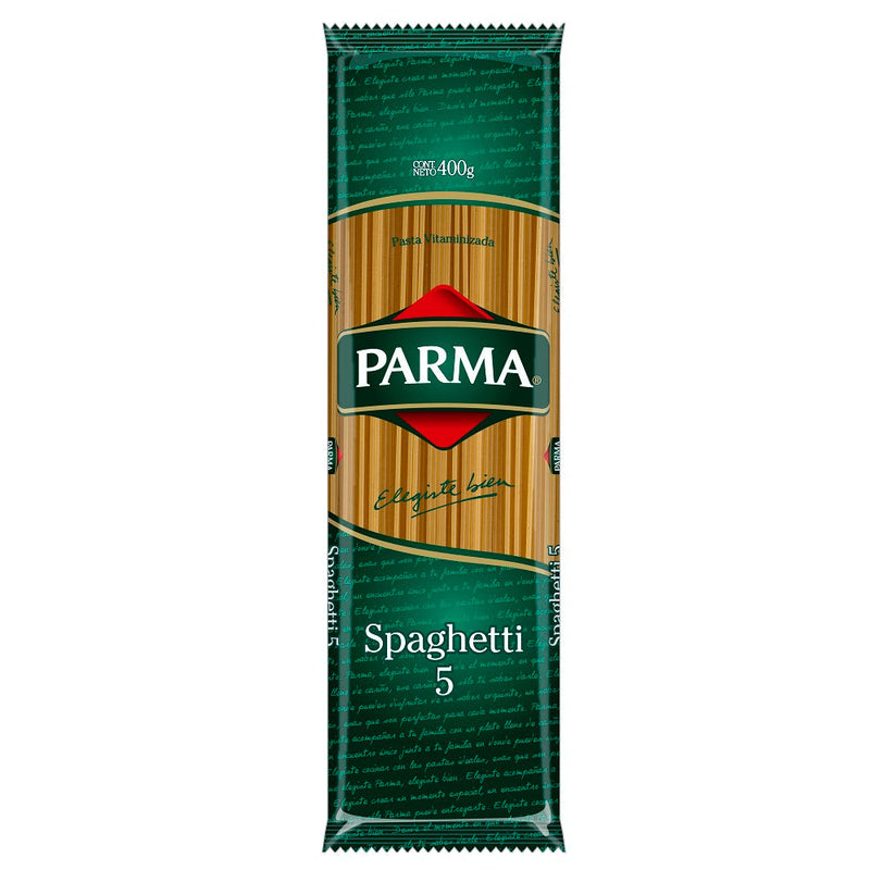 Spaghetti 5 25 X 400 Gr ALIMENTOS, DESPENSA, FIDEOS; PASTAS Y SALSA, PASTAS Y FIDEOS PARMA 