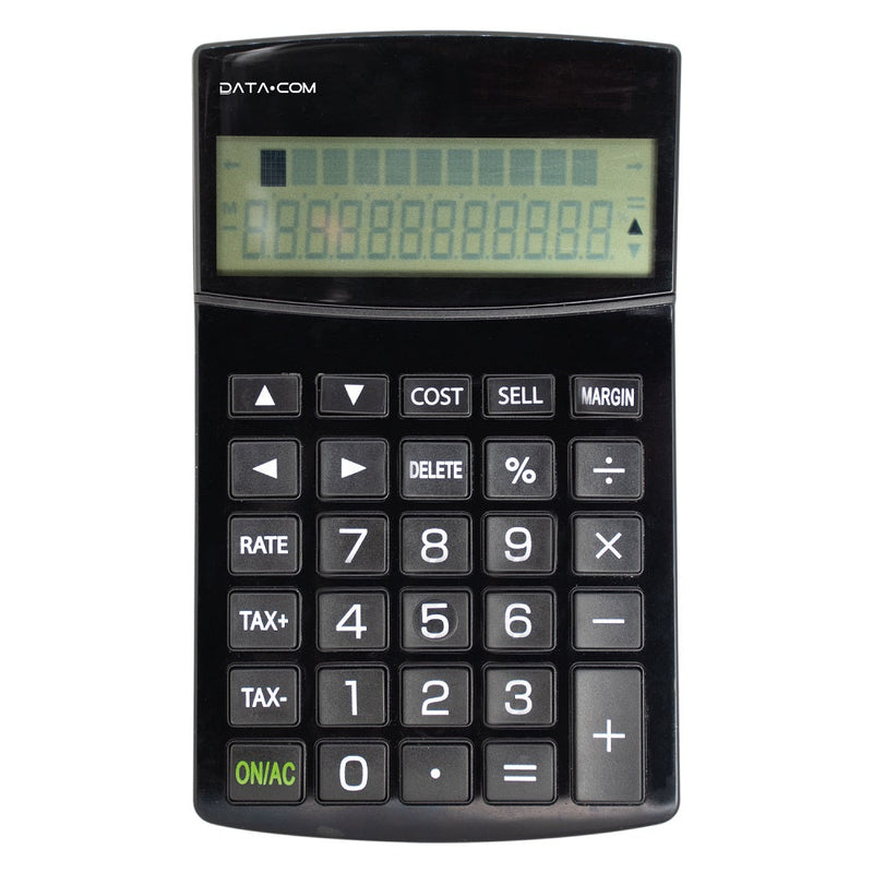 Calculadora Escritorio 12 Digitos 2 Lin.Tecla Correctora DATACOM 