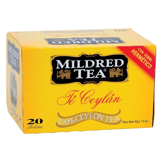 Te Ceylan 20 Bolsitas MILDRED TEA 