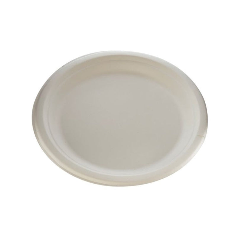 Plato Compostable 17 Cm Pack 50 Un NATURAL PACK 