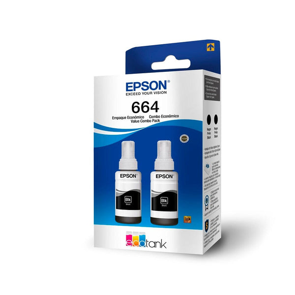 Pack 2 Botellas Negras T664120 T664120-2P EPSON 