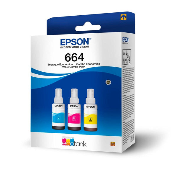 Pack 3 Colores T664 Cmy T664520-3P EPSON 