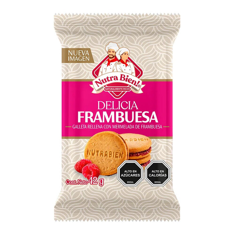 ALFAJOR FRAMBUESA 42 GR NUTRABIEN 