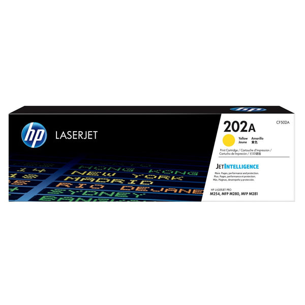 Toner Hp 202A Cf502 Yellow 1300 Paginas HP 