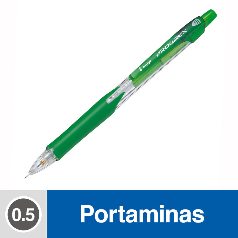 Portamina 0.5 Mm Plastico Verde Progrex Begreen PILOT Verde 