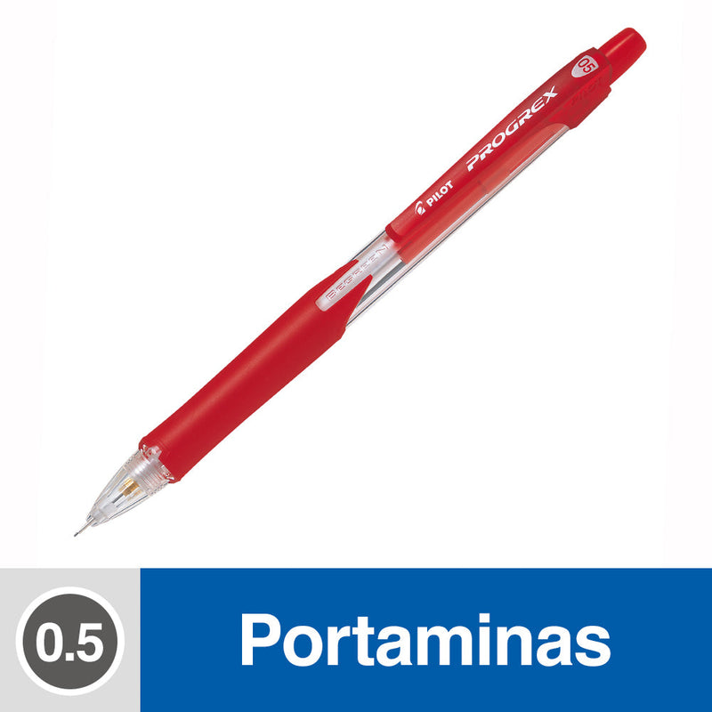 Portaminas 0.5 mm Plástico Rojo Progrex Begreen PILOT Rojo 