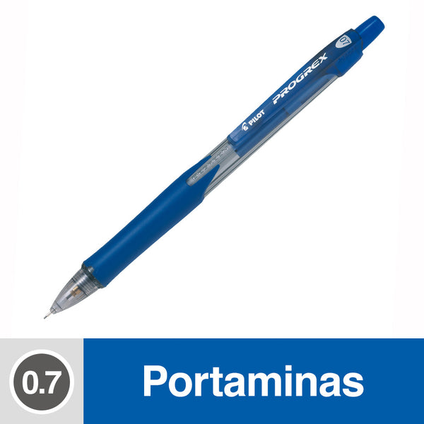 Portamina 0.7 mm Plastico Azul Progrex Begreen PILOT 