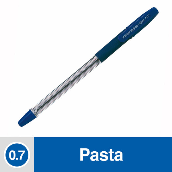 Lapiz Pasta 0.7 mm Punta Fina Azul Bps-Gp Con Grip De Goma PILOT Azul 