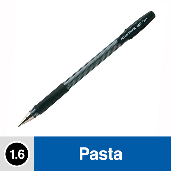 Lápiz Pasta 1.6 mm Punta Gruesa Negro Bps-Gp PILOT Negro 