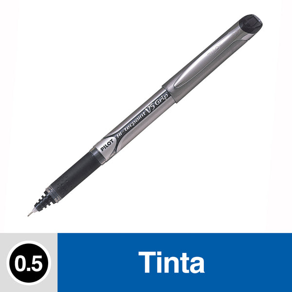 Lápiz Tinta 0.5 mm Punta Fina Negro Hi Tecpoint Bxgpn V5 PILOT Negro 