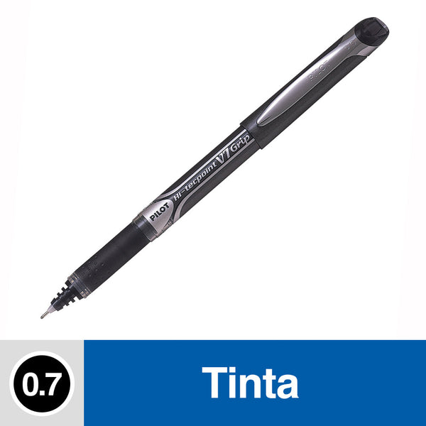 Lápiz Tinta 0.7 mm Punta Media Negro Hi Tecpoint Bxgpn V7 PILOT Negro 