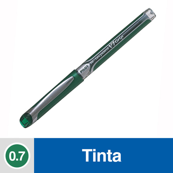 Lapiz Tinta 0.7 Mm Punta Media Verde Hi Tecpoint Bxgpn V7 PILOT Verde 