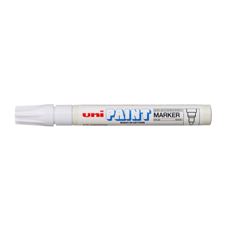 Marcador Oleo Unipaint 2.2-2.8 mm Blanco UNIBALL Blanco 