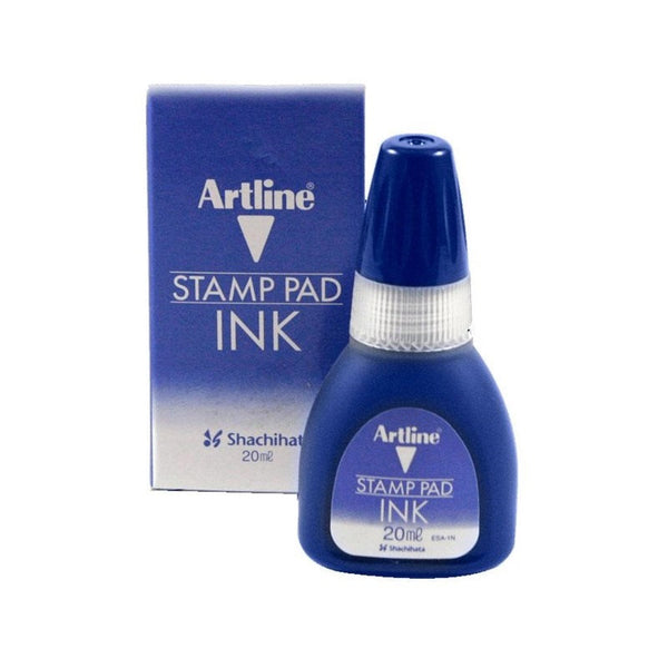 Tinta Tampon Almohadilla Azul 20 cc ARTLINE Azul 