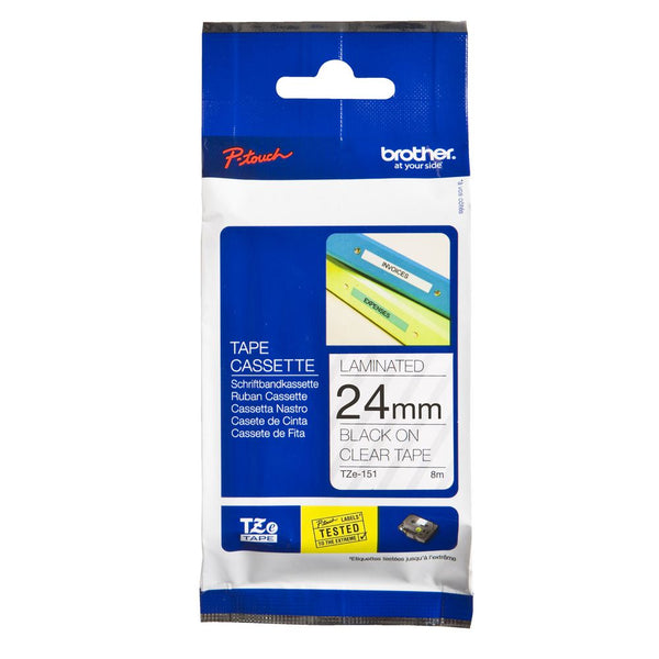 Cinta Rotuladora Tze 251 P/Pt 9500 24Mm BROTHER 