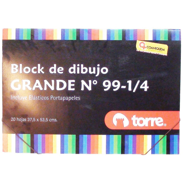 Block Dibujo N99 1/4 20 Hj TORRE 