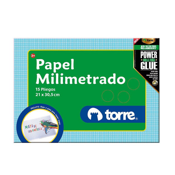 Carpeta Con Papel Milimetrado TORRE 