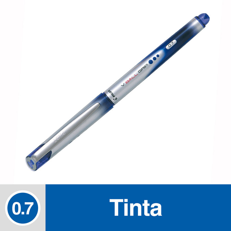 Lapiz Tinta Gel 0.7 mm Punta Media Azul New Vball Grip PILOT 