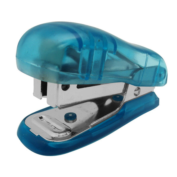 Corchetera Plástica Mini 10 Hojas Azul FULTONS 