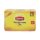 Te Negro Yellow Label 20 Bolsas LIPTON 