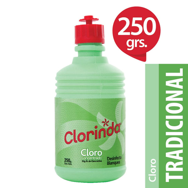 Cloro Concentrado 250 Ml CLORINDA 