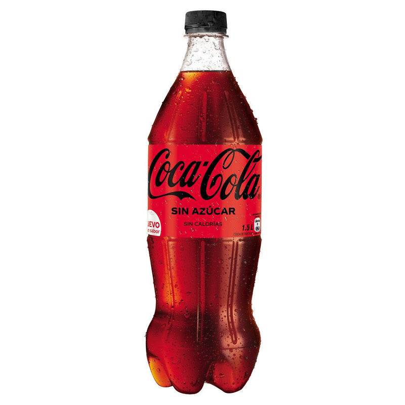 Bebida Desechable Coca Cola Zero 1.5 Lt COCA COLA 