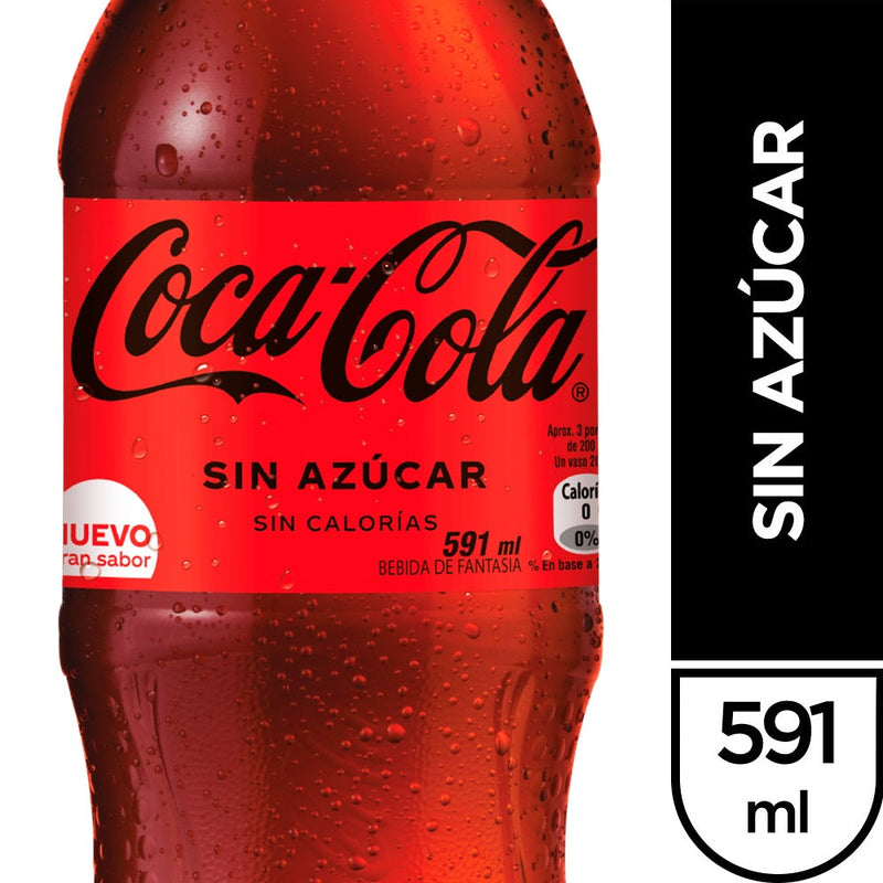 Bebida Desechable Zero 591 Cc COCA COLA 