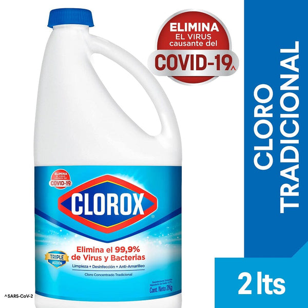 Cloro Tradicional 2 Lt Multisuperficies CLOROX 