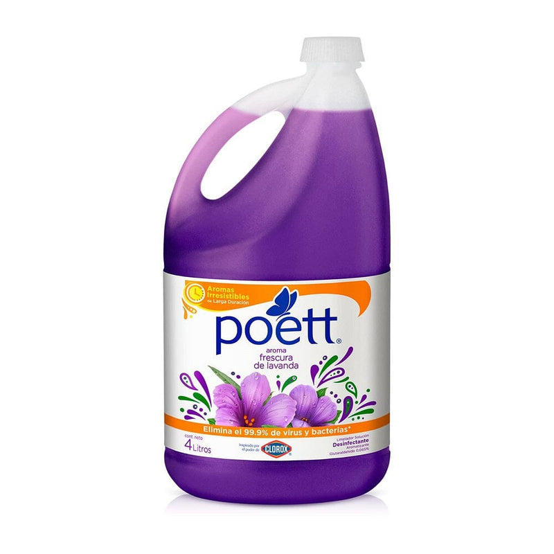 Limpiador Piso 4 Lt Lavanda POETT 