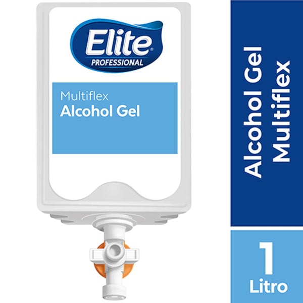 Alcohol Gel 1 Lt 6 Un Multiflex ELITE PROFESSIONAL 