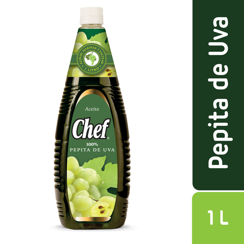 Aceite Pepita Uva 1 Lt CHEF 