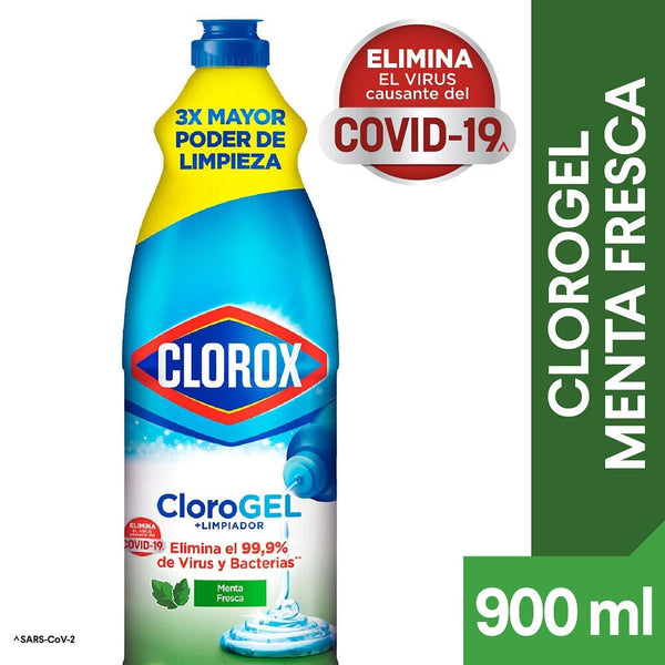 Cloro Gel 900 Ml Menta Eucaliptus CLOROX 