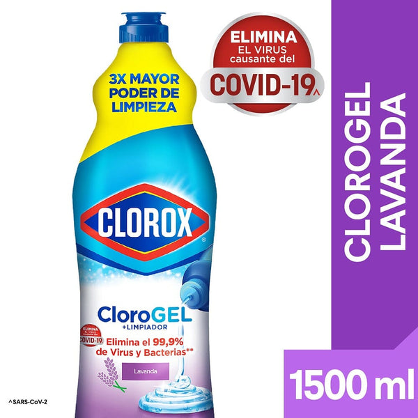 Cloro Gel 1.5 Lt Lavanda CLOROX 