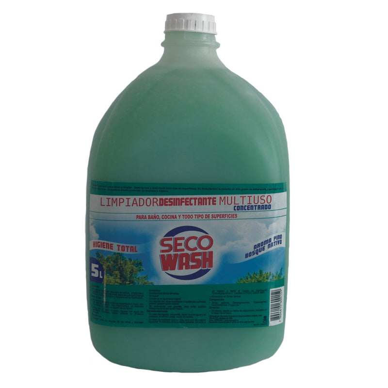 Limpiador Desinfectante 5 Lt Amoniacloro SECOWASH 
