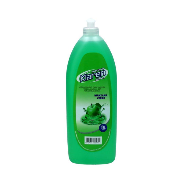 Jabon Liquido 1 Lt Manzana KLAREN 