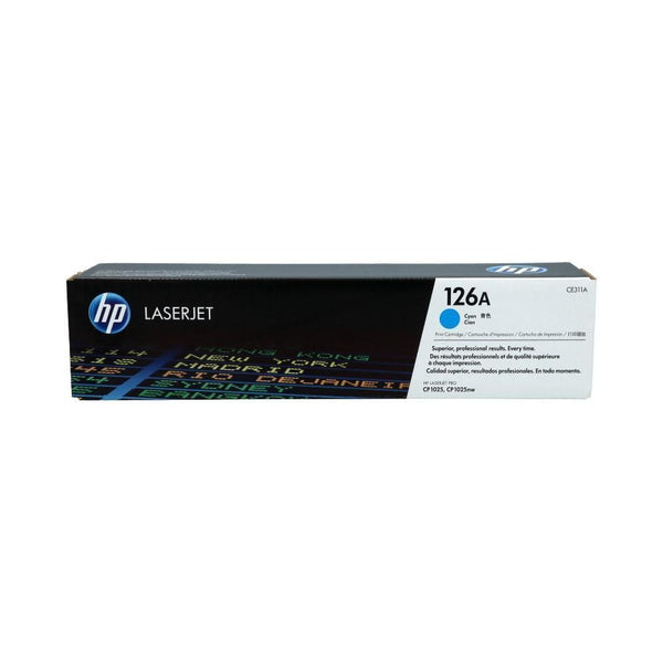 Toner 126A Ce311A Cyan Cp1025 HP Cyan 