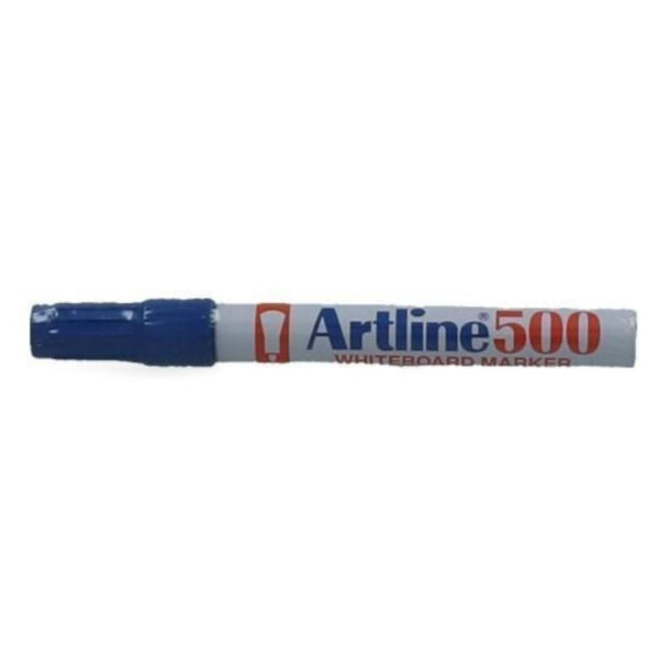 Marcador Pizarra Punta Redonda 500 Azul Recargable ARTLINE 