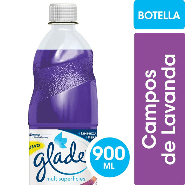 Limpiador Pisos 900 Cc Desinfectante Campos De Lavanda GLADE 
