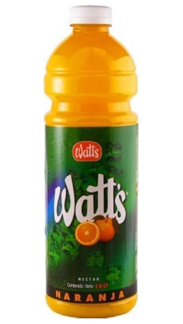 Jugo Nectar En Botella 1.5 Lt Naranja WATTS 